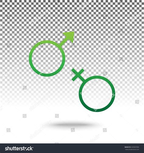 Sex Symbol Sign Vector Green Gradient เวกเตอร์สต็อก ปลอดค่าลิขสิทธิ์ 650587090 Shutterstock