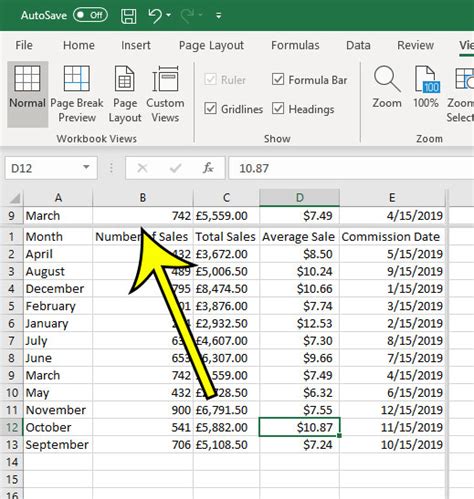 Excel Freeze Row In Middle Hot Sex Picture