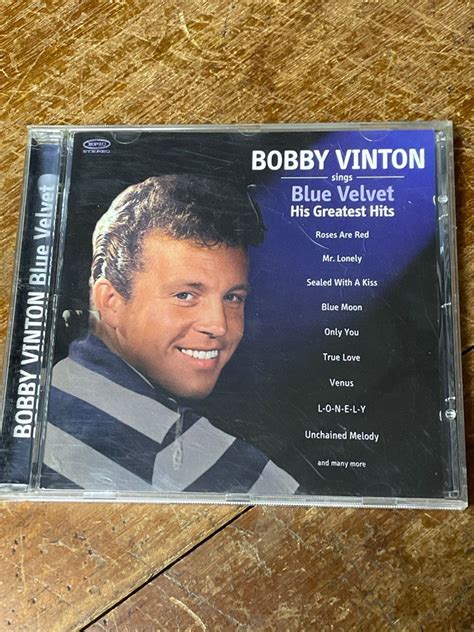 Bobby Vinton - blue velvet, Hobbies & Toys, Music & Media, CDs & DVDs ...