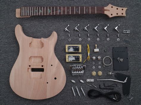 Prs Style Diy Electric Guitar Kit Of Pango Music Prs 722f — Guitar Kit Shop