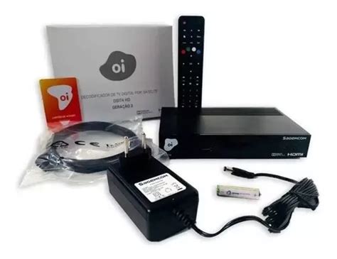 Receptor Digital Banda Ku Oi Tv Livre Hd Parcelamento Sem Juros