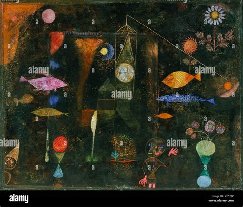 Paul Klee, Swiss Fish Magic Stock Photo - Alamy