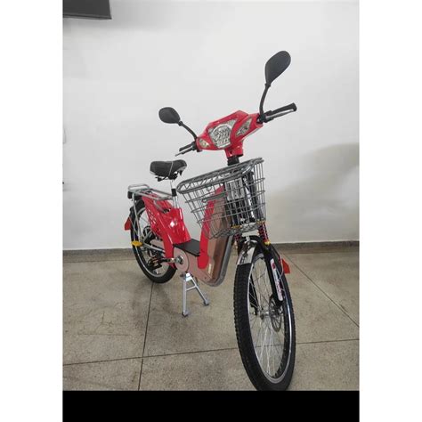 Bicicleta Eletrica Souza 350w Nova Shopee Brasil