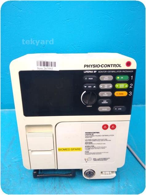 Physio Control Medtronic Lifepak 9p Defibrillator For Sale