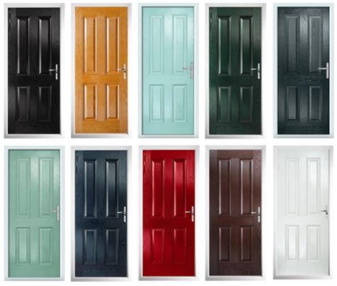 Composite Front Doors Now Available In Any RAL Colour Value Doors