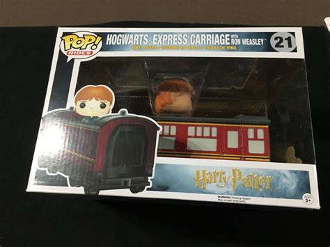 Hogwarts Express Carriage W Ron Weasley Pop Vinyl Pop Rides New