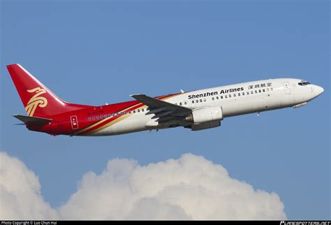 B 5078 Shenzhen Airlines Boeing 737 8Q8 Photo By Luo Chun Hui ID