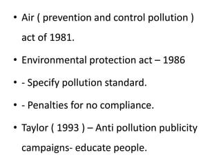 Economics Of Externalities And Pollution Abatement Ppt