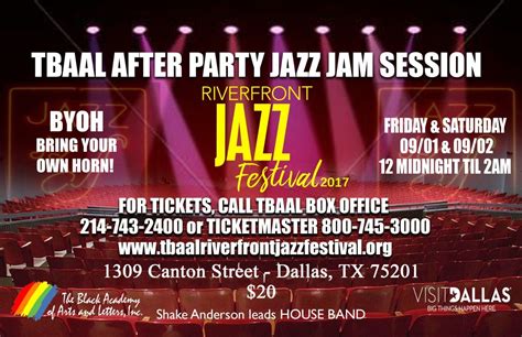 Tbaal After Party Jazz Jam Session Art Seek Arts Music Culture