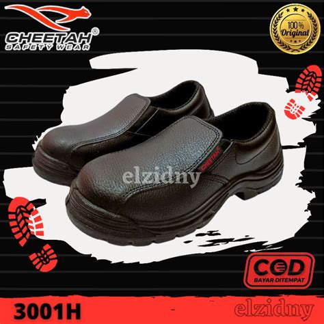 Jual Sepatu Safety Cheetah H Safety Shoes Selop Slop Sepatu Kerja