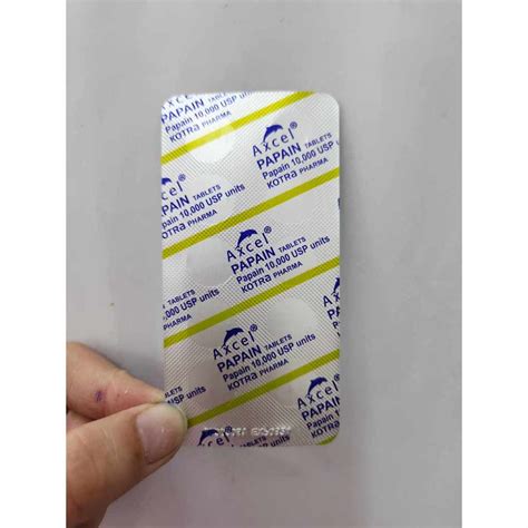 Exp82024 Axcel Papain 10sstp Shopee Malaysia