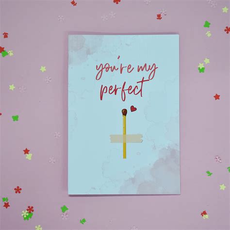 Perfect Match Greeting Card Rr Stationery