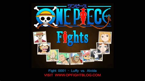 One Piece - Fight 0001 - Luffy vs. Alvida - YouTube