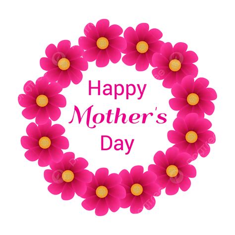 Happy Mother Day Vector Hd Png Images Beautiful Happy Mother S Day