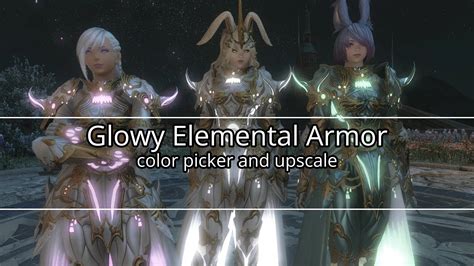 Kyubi Glowy Elemental Armor Heliosphere