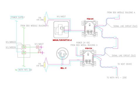 Wiring Diagram Fire Alarm System For Guard House Detail Autocad Dwg Files Cadbull