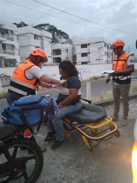 El Orbe Al Momento Joven Que Se Desplazaba A Bordo De Su Mototriciclo