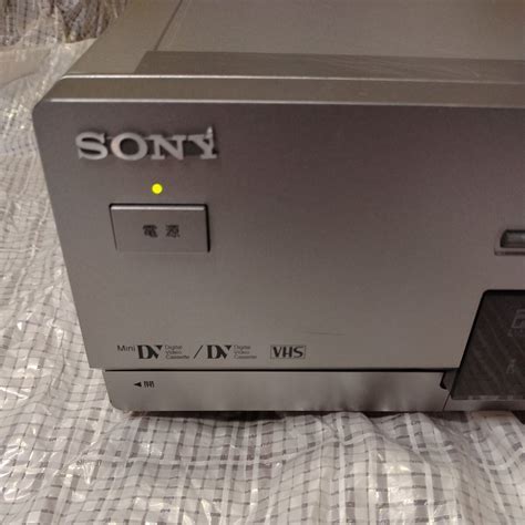 Yahoo オークション Sony Wv Dr5 Minidv Dv Vhsダブルビデオデッキ