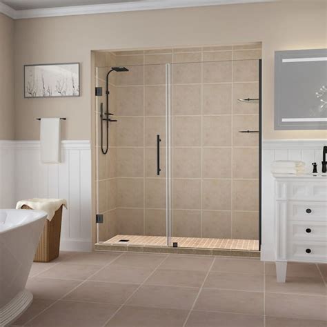 Aston Belmore Gs 59 25 60 25 X 60 Inch Frameless Hinged Tub Door With