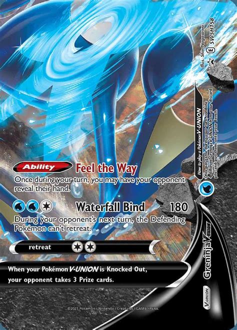 Greninja V Union Pokemoncard