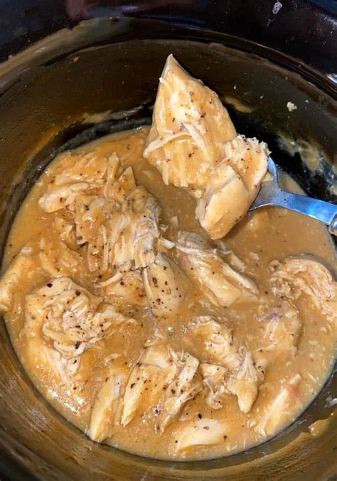 Easy Slow Cooker Chicken And Gravy Recipe Artofit