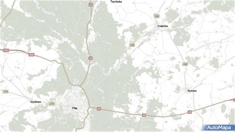 Mapa Skórka Skórka gmina Krajenka na mapie Targeo