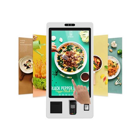 21 24 32 Inch Android Pay ATM Bill Touch Screen Restaurant Ordering