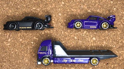 Review Porsche 930 Rwb Team Transport Hot Wheels Mi Colección De Hot Wheels Enero 2020 Youtube