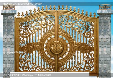 Stainless Steel Gate Design Maharaja Gate Catalogue Ss Design Gate Gate