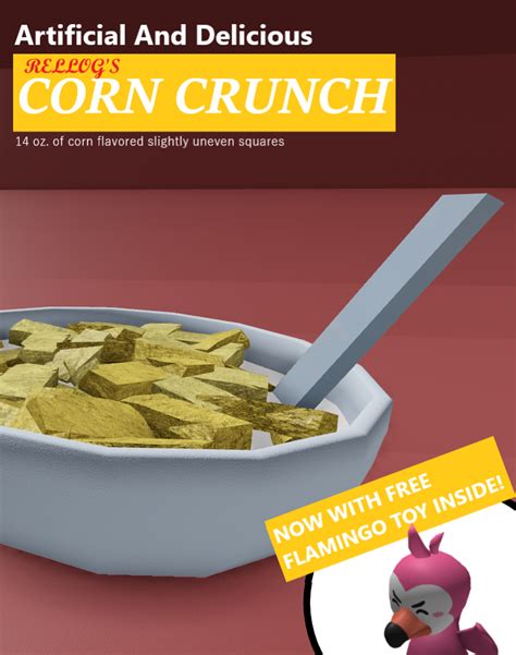 Decided to make a cereal box cover : r/roblox