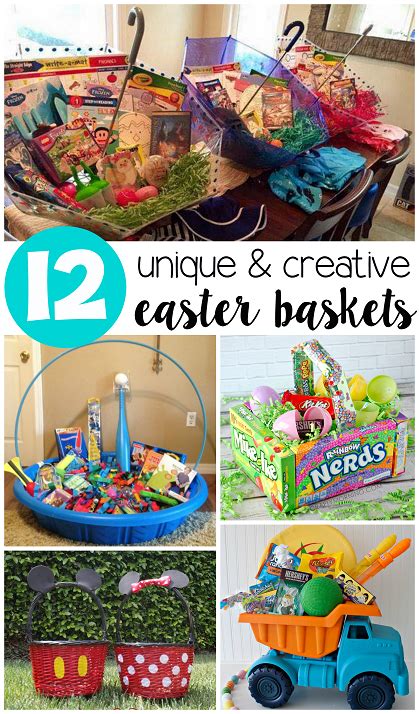 Unique Easter Basket Ideas for Kids - Crafty Morning