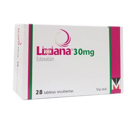 Lixiana 30Mg Tabletas FarmaciaRD