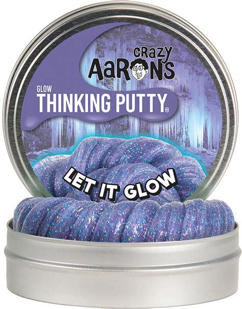 Crazy Aaron's Transparent Thinking Putty 4 Falling Water Liquid Glass ...