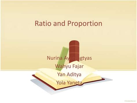 Ratio And Proportion Powerpoint