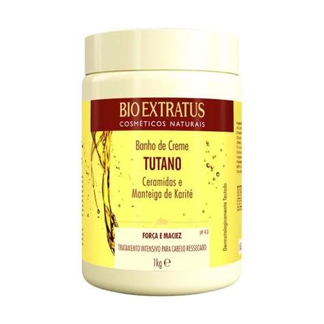 Banho De Creme Tutano Bio Extratus Kg Tratamento Capilar Para Cabelos