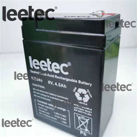 Cod Rechargeable Battery Sealed Lead Acid V Ah B Leetec Rb