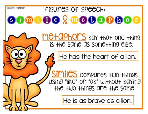 Kearson S Classroom Figures Of Speech