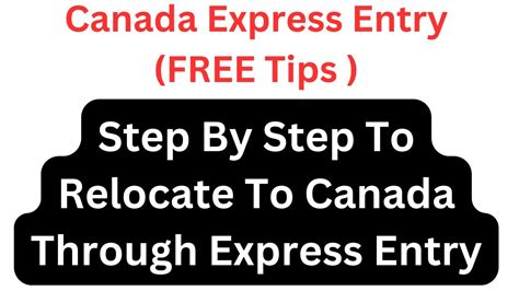 Express Entry Canada Step By Step To Relocate To Canada Through