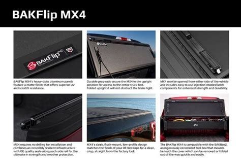 Bakflip Mx4 Hard Tonneau Cover 04 14 Ford F150 65ft Bed