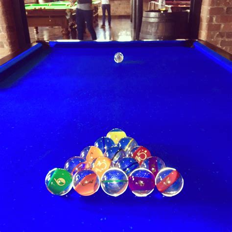 Clear Pool Balls