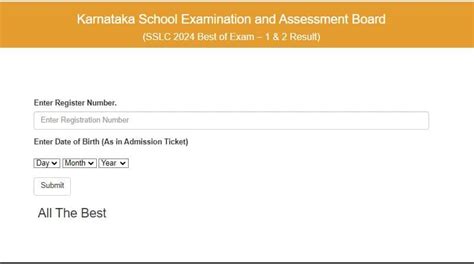 Karnataka Sslc Supplementary Result 2024 Out Live Kseab Class 10