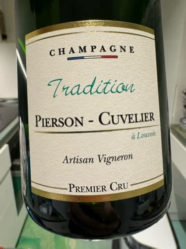 Pierson Cuvelier Tradition Champagne Premier Cru Vivino Us