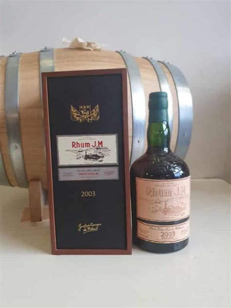 Rhum Vieux Jm Cl Millesime Etiquette Cuir Ans Rhum