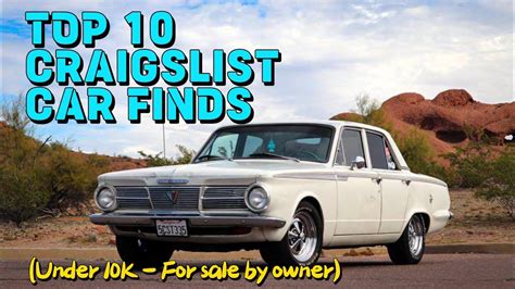 Owner Ready To Sell Top 10 Incredible Bargain Cars On Craigslist For Sale By Owner Youtube