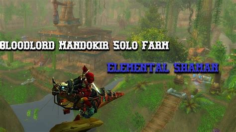 Solo Zg Raptor Boss As Elemental Shaman Classic Worldofwarcraft Wow