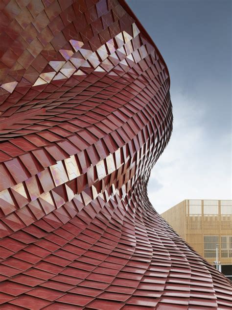 Feats Of Clay Sculptural Fa Ades With Ceramic Cladding