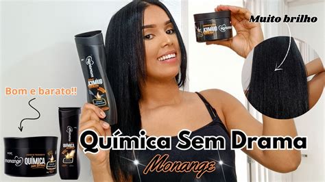 Rotina Capilar Crespo Alisado Monange Química Sem Drama YouTube