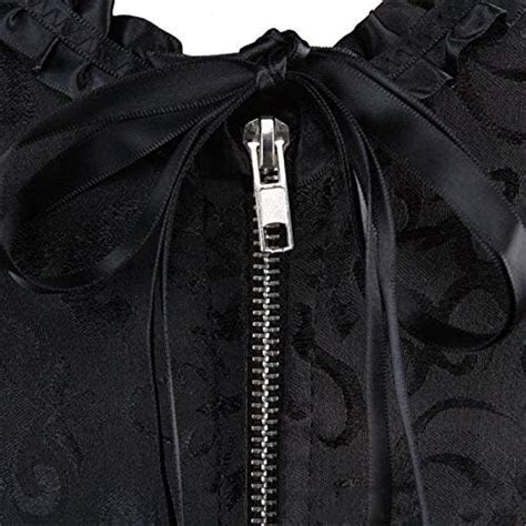 Generico Corsetto Donna Elegante Nero Corsetto Stringivita Modellante