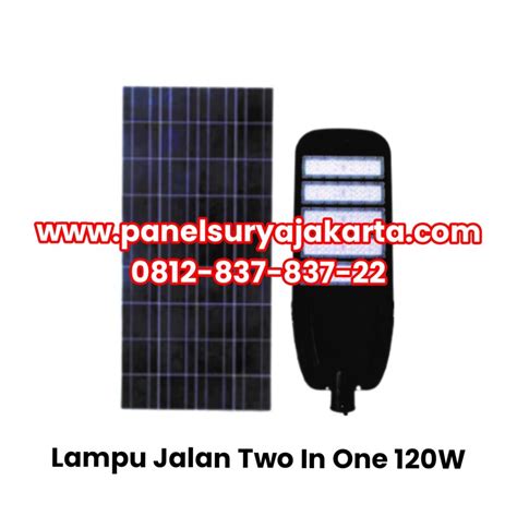 Lampu Jalan Solar Cell Two In One W Distributor Toko Agen Jual