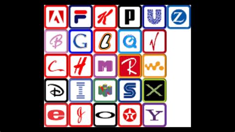 Logo Alphabet Letters